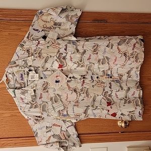 Vintage Reyn Spooner MLB button up jersey XL